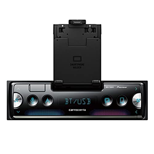 Pioneer カーオーディオ MVH-7500SC 1D メカレス Bluetooth USB iPod iPhone AUX DSP カロッツェリア